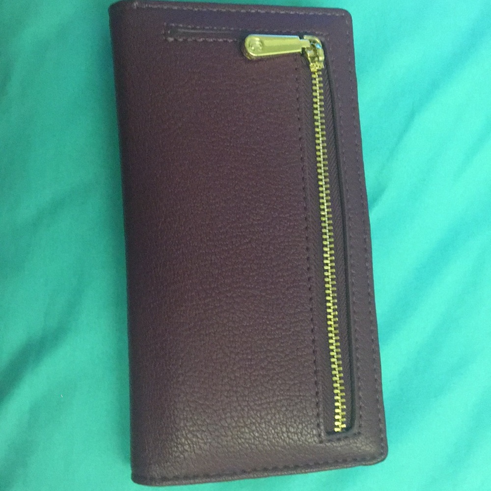 Purple wallet
